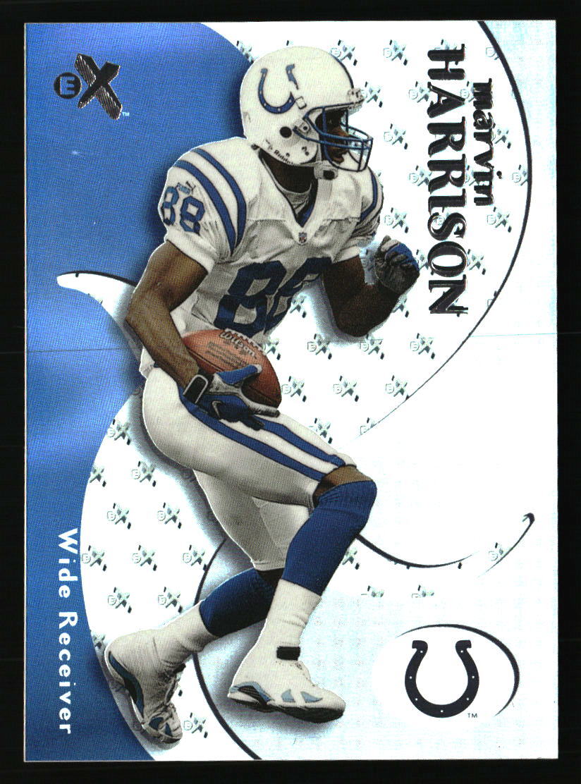 Marvin Harrison 2000 Fleer E-X #66 FOOTBALL Card