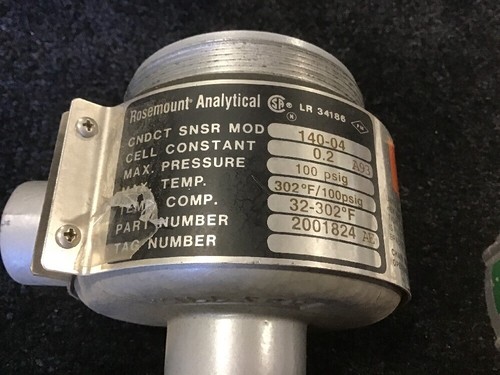 NOS! ROSEMOUNT ANALYTICAL FLOW METER 2001824 140-04 14004 - Picture 3 of 8