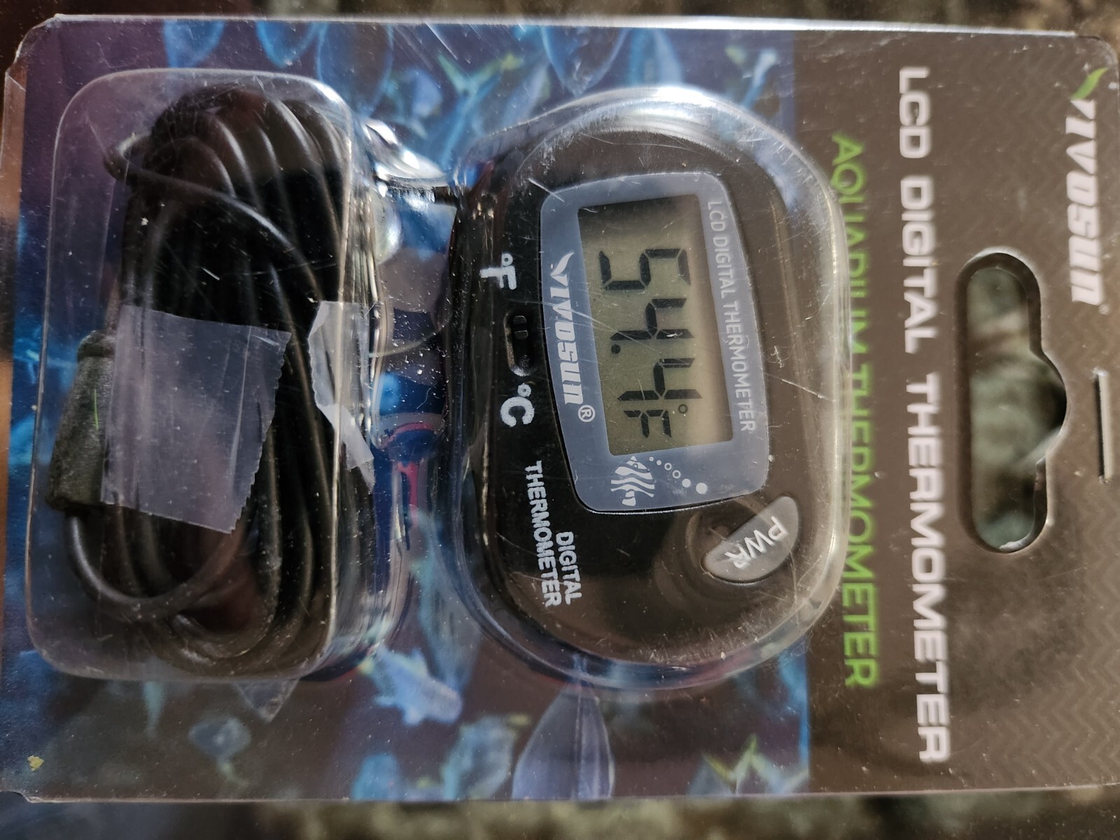 Vivosun LCD Digital Aquarium Thermometer Fish Tank Water Terrarium eBay