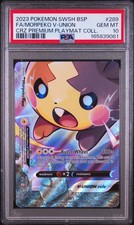 2023 POKEMON SWSH BLACK STAR PROMO #289 FULL ART/MORPEKO V-UNION PSA 10