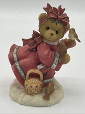 Enesco Cherished Teddies, EMMA, 1999, "Let Earth Proclaim it's Peace", Xmas Bear