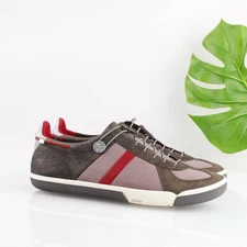 Plae Mens Butler Ember Sneaker Size 11 M Brown Mauve Loop Casual Shoe Trainer