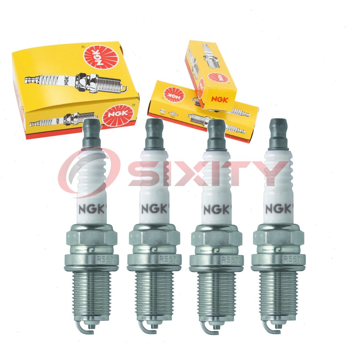 4 pc NGK 1086 BCP4ES-11 Standard Spark Plugs for Q14R-U11 3926 3183 dj
