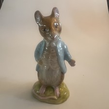 Johnny Town-Mouse 1954 Beatrix Potter Beswick England F. Warne Figurine