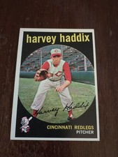 1959 Topps #184 Harvey Haddix (EXMT+)