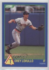 1989 Score 100 Hottest Rookies Box Set Torey Lovullo #17 c7w