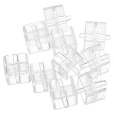Reusable Clear Plastic Tape Dispenser Core Wheel for Office Desktop Use