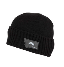 simms mens big sky wool beanie - carbon