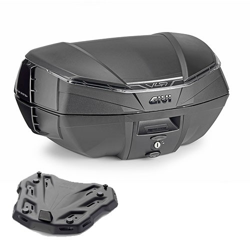 Givi Bauletto V49NB + SR121 Piastra FüR Suzuki Gladius 650 2012-2014 Schwarz-image