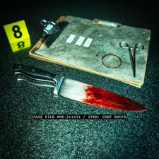 Halloween Kills Michael Myers Knife Bloody Dull Metal Cosplay Replica Prop