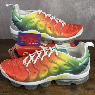 NEW Nike Air VaporMax Plus Rainbow Tie-Dye Returned Air Size 13 924453-103 Shoes