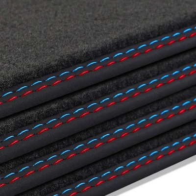 For BMW 5 Series E39 1995-2004 OEM Quality Velour Carpet Car Floor Mats Liners