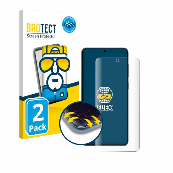 2X Samsung Galaxy S25 Edge Displayfolie Full-Cover Schutz-image