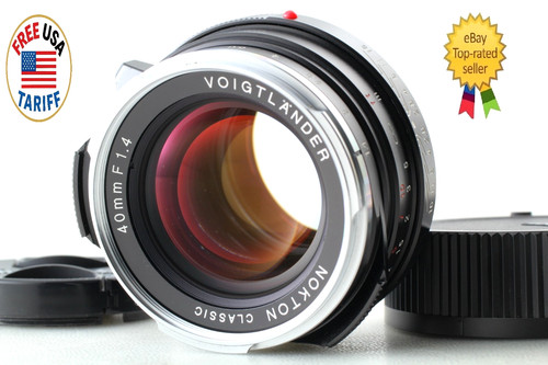 [Top Mint+] Voigtlander NOKTON Classic 40mm f1.4 MC VM for Leica CL CLE From JPN