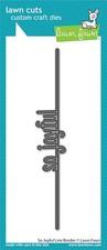 Lawn Fawn Metal Cutting Die So Joyful Line Border  LF2449