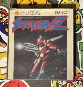 Section Z Nintendo Famicom Disk System CIB CAPCOM Japan Import US Seller TESTED