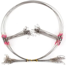 Fishing Leader Catfish High Low Rig Bottom Rigs Surf, Double Drop Wire Leader