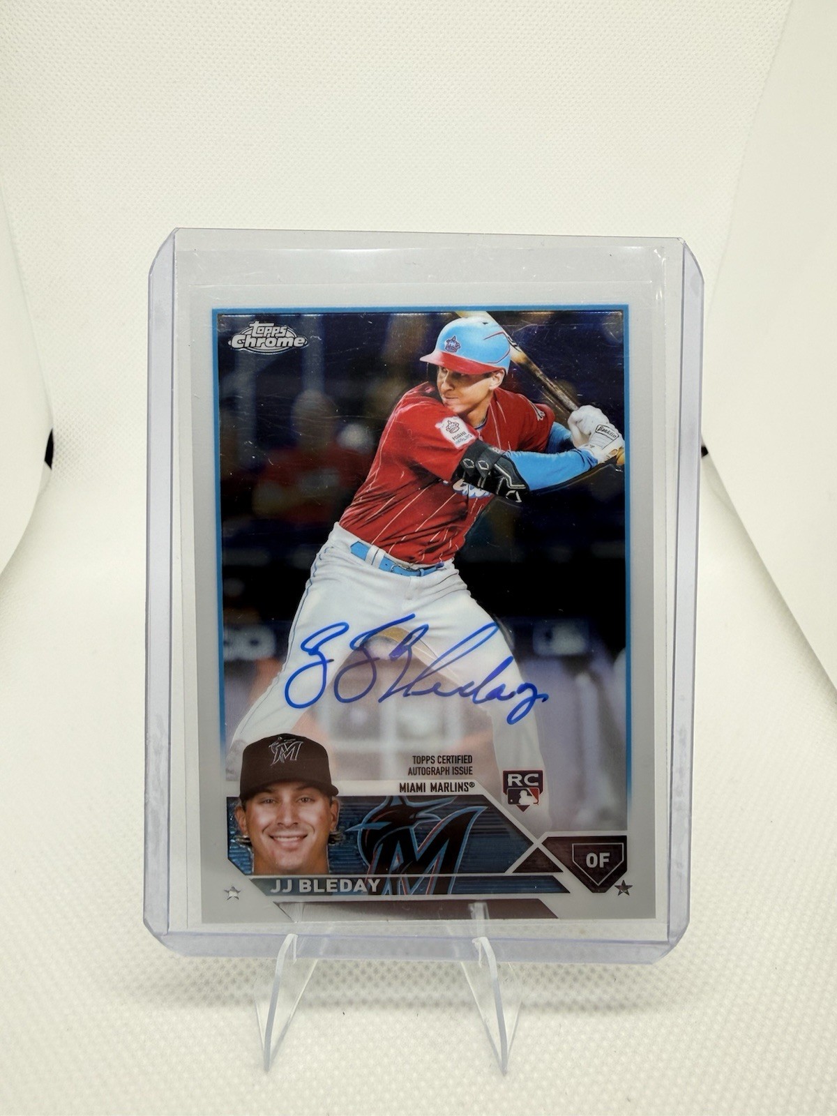 2023 Topps Chrome - Rookie Autographs JJ Bleday #RA-JJB (AU, RC)