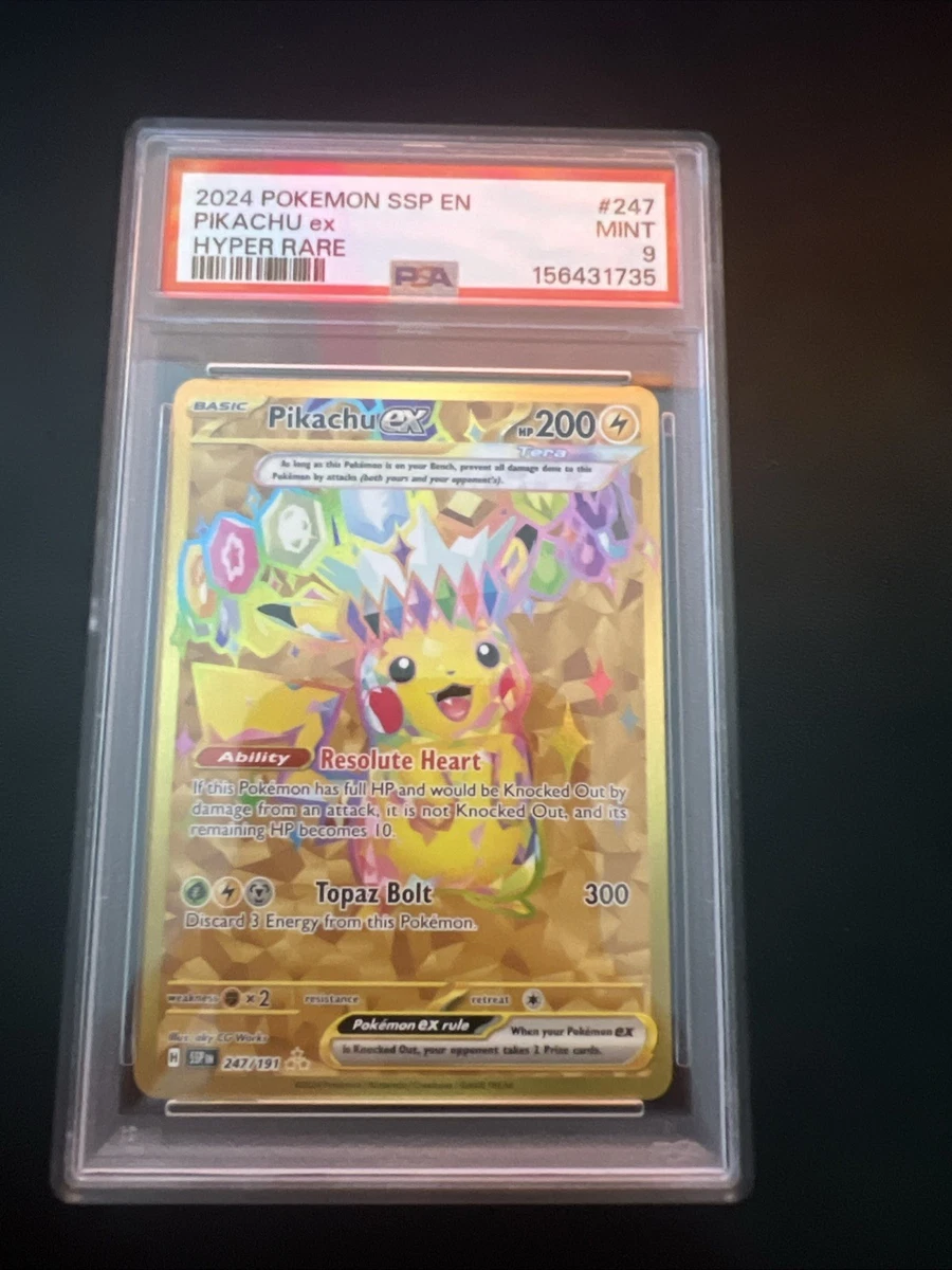 Pikachu Pokémon TCG Professional Sports Authenticator (PSA) Grade