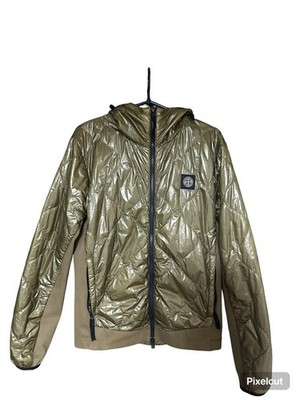 Stone Island Nylon Jacket Olive Green S/Kakhi Lightweight Used