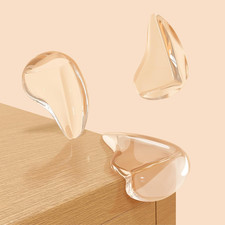 10 Pack Transparent Corner Protectors - Baby Safety Edge Guards for Furniture, C