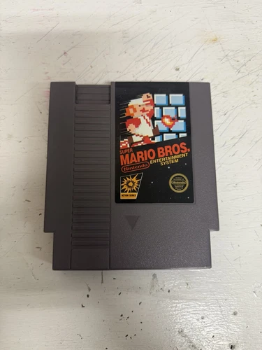 5 Screw Super Mario Bros. Original Cartridge NES Tested