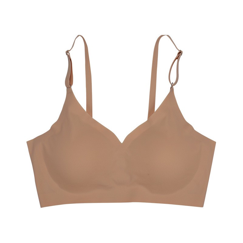Jelly Bras for Women Wireless Push Up Seamless Bras No Underwire Full Coverage