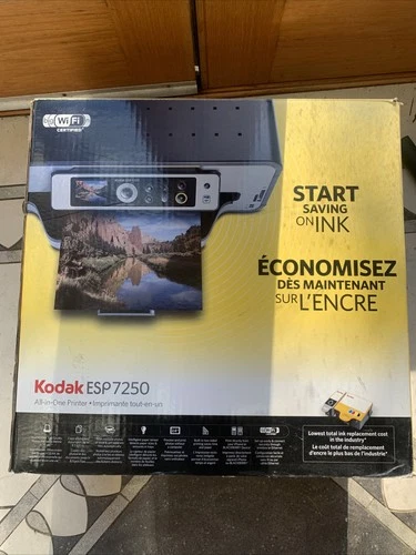Kodak ESP7250 Inkjet All-In-One Printer Economical Prints High Quality Photo NEW