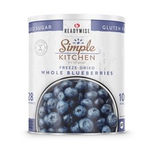 Freeze-Dried Whole Blueberries - 28 Serving 10 Can