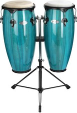 Toca Percussion Synergy Wood Conga Set - Bahama Blue