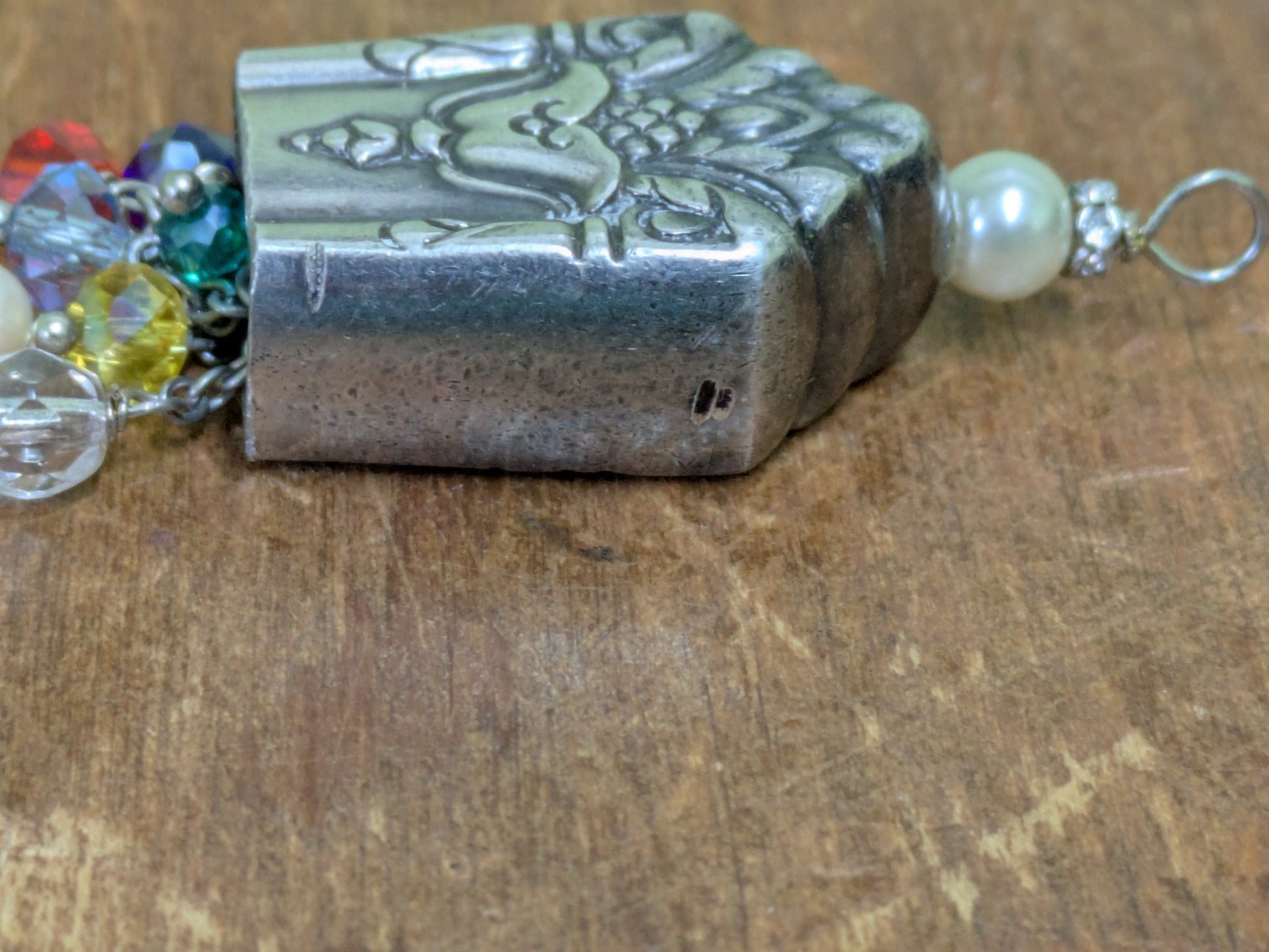 Silverware Bell Pendant Repurposed Flatware Handm… - image 4