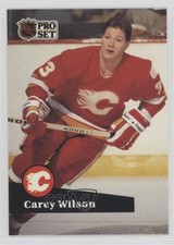1991-92 Pro Set Carey Wilson #36 3h7