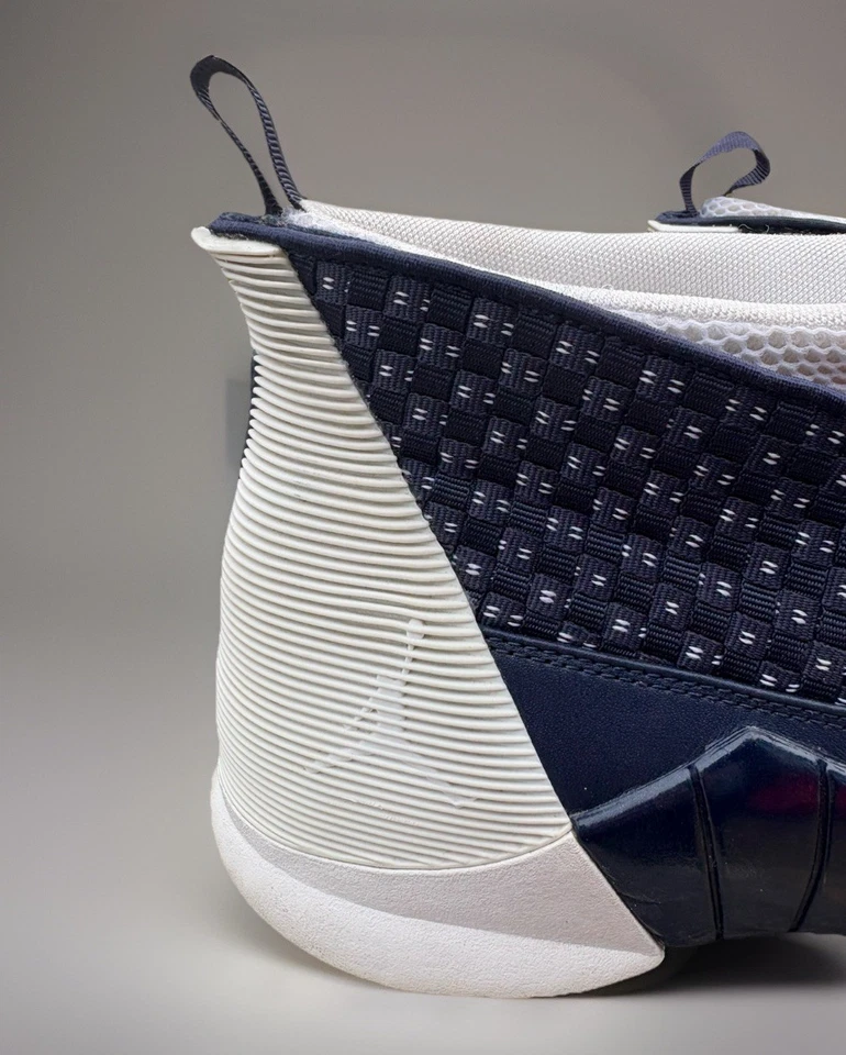 Air Jordan 15 XV Obsidian White 2016 Retro Para hombres 10.5 — Raro Tejido Foto 4 de 4