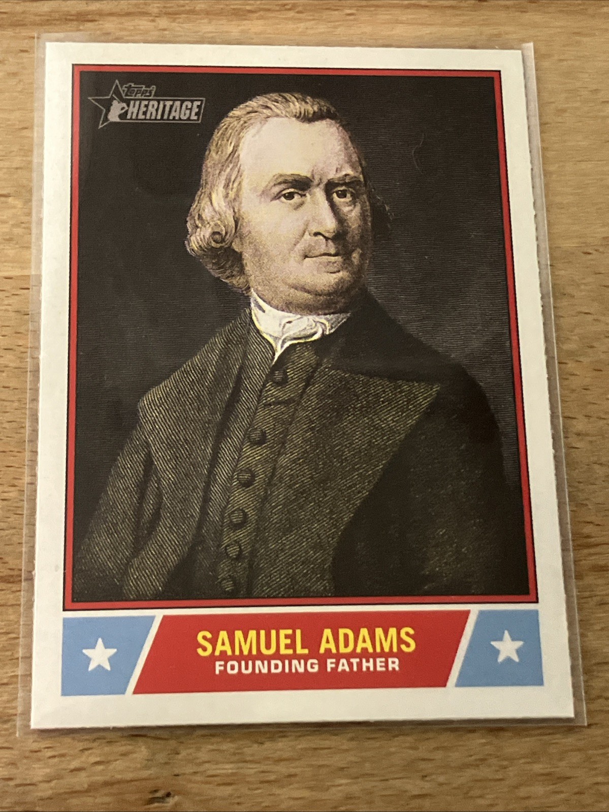 2025 Topps Notable Americans - Samuel Adams NS-8 Founding Father USA