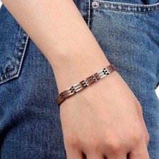 Pure Copper Magnetic Adjustable Bracelet for Women