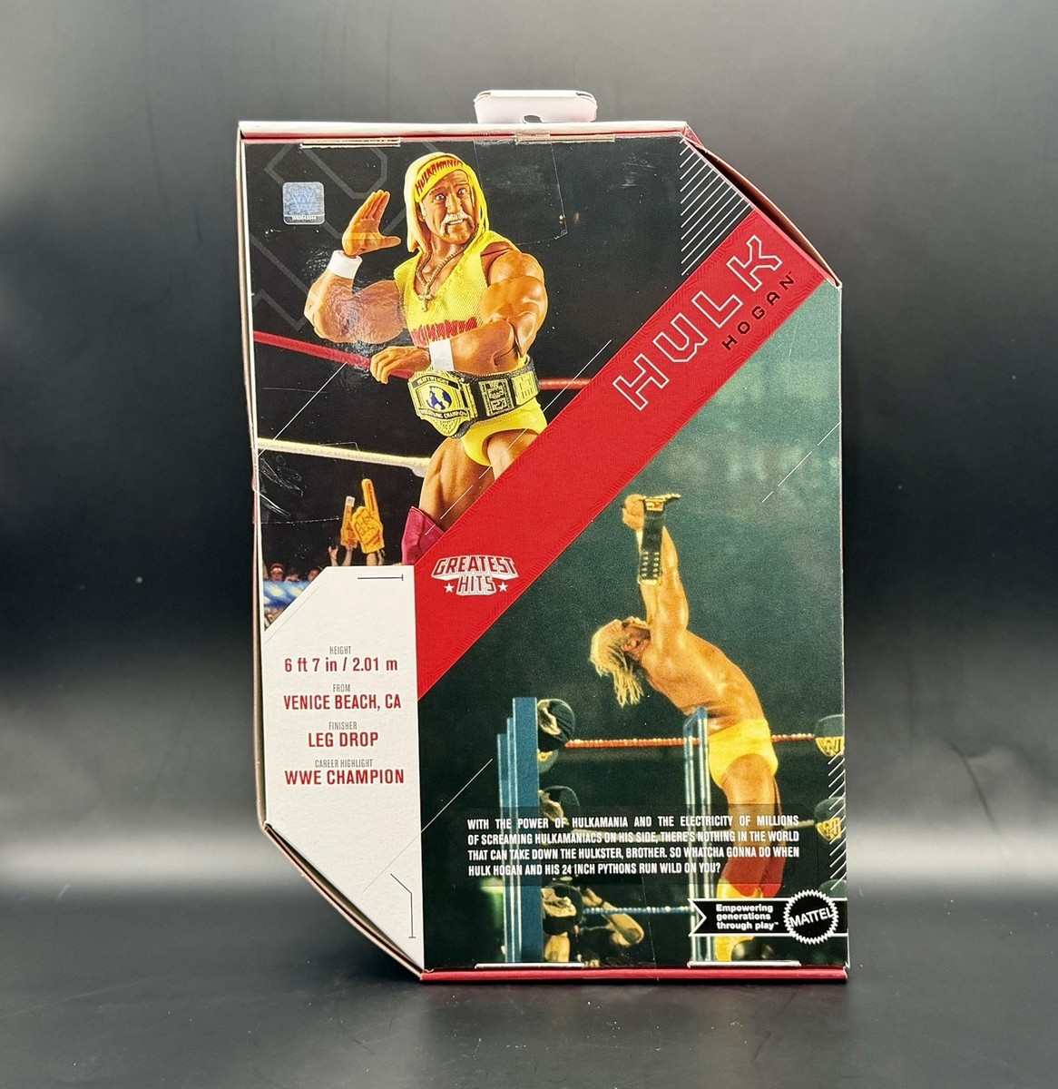 WWE Ultimate Edition Greatest Hits Hulk Hogan Figure New Complete