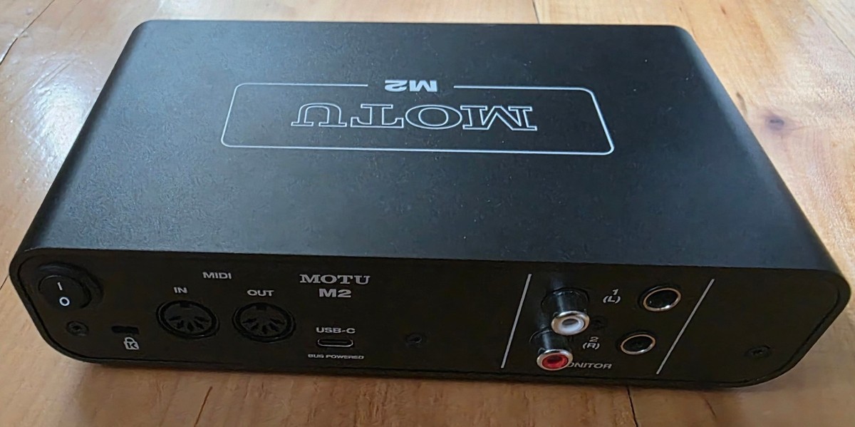 MOTU M2 オーディオインターフェース USB-C MIDI対応 【公式通販】