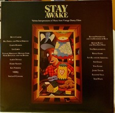STAY AWAKE DISNEY COMP LP A&M TOM WAITS REPLACEMENTS RINGO STARR YMA SUMAC 1988