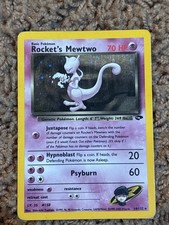 Rocket's Mewtwo 14/132 Gym Challenge Holo on eBay
