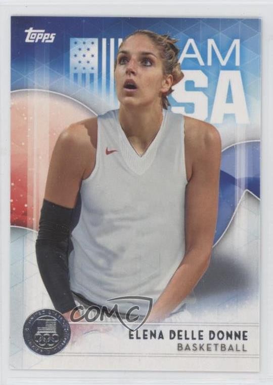 2016 US Olympic & Paralympic Team and Hopefuls Silver Elena Delle Donne #36 1b0