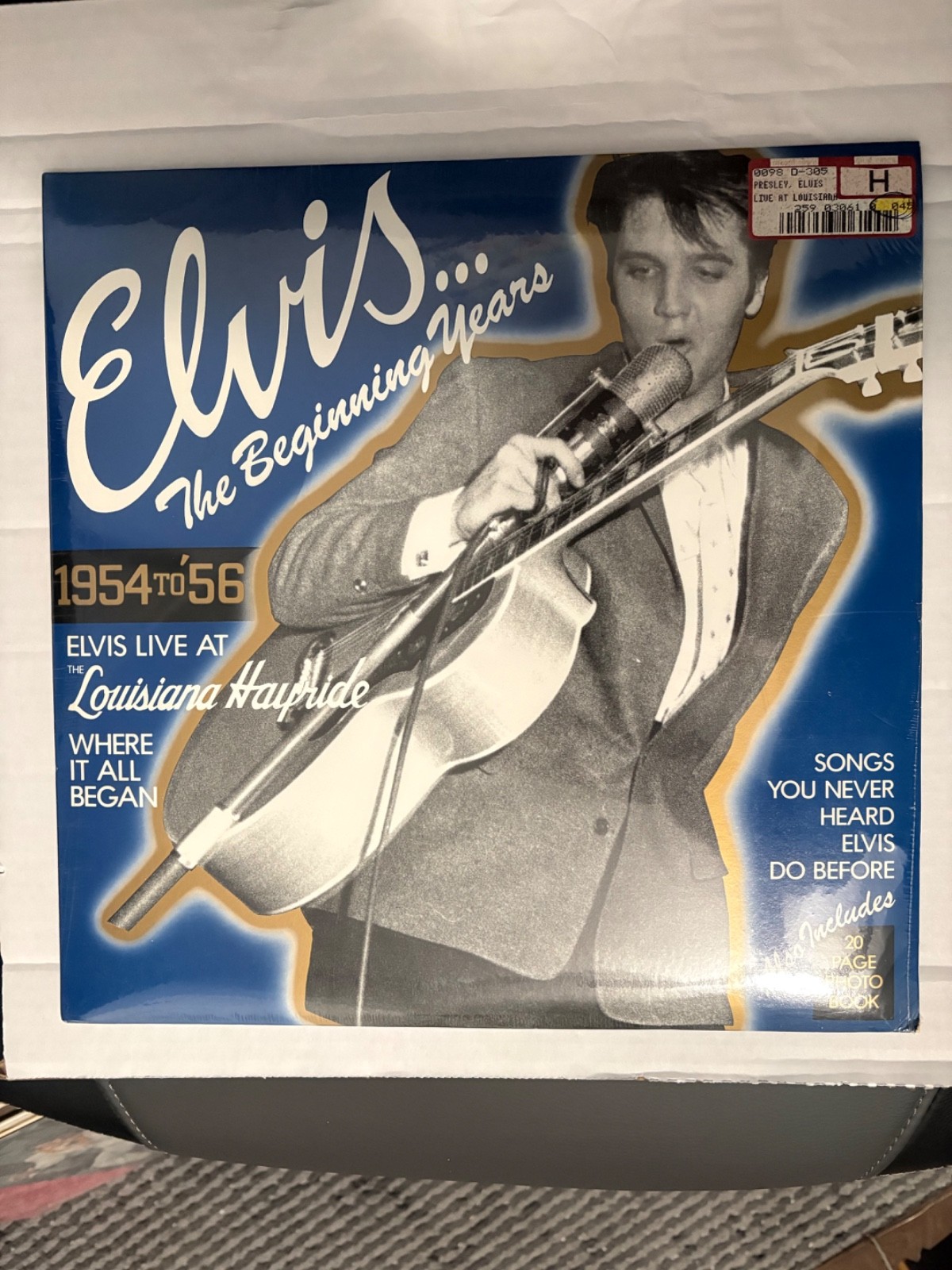 SEALED!! Elvis Presley The Beginning Years 1954 to '56 1983 Vinyl LP Brand NEW!
