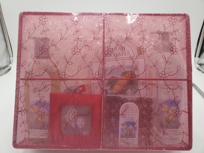 Vintage Sarah Michaels Spring Dreams Gift Box Shower Gel Body Lotion Bath Pearls