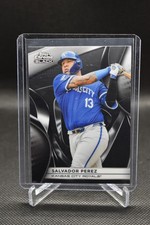Salvador Perez 2025 Topps Chrome Black Kansas City Royals #6