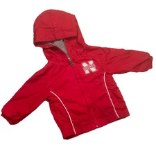 Infant/Baby Nebraska Huskers 12M Lined Hooded Windbreaker Jacket Team Athletics