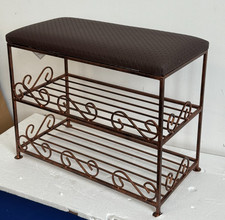 Étagère à chaussures 2ème choix article B avec banquette 93540 banc 60 cm arm...