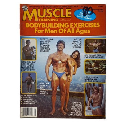 Muscle Training Illustrated Spring 1980 Dave Spector, John Kemper w Centerfold