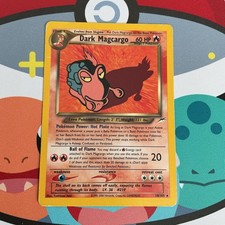 Dark Magcargo 18/105 Neo Destiny Pokemon TCG MP