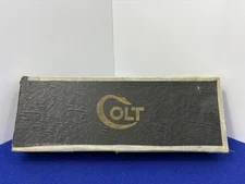 Colt SAA Second Gen Factory Box – 38 Special 5½" Barrel – Original Black & Green