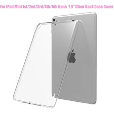 Clear TPU Case Cover For iPad Mini 1st 2nd 3rd 4th 5th Generation 7.9" 2012-2019