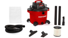 CRAFTSMAN 16 Gallon 6.5HP Wet Dry Vac, Heavy Duty Shop Vacuum w/Attachments